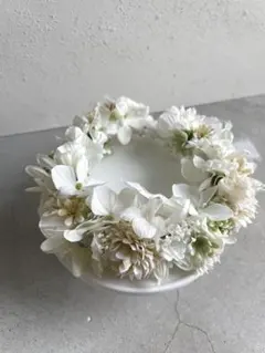 わんちゃん　Babyちゃん　花冠