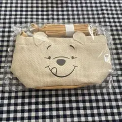 くまのプーさん　プレミアム編みバスケット風ショルダー クレーンゲーム