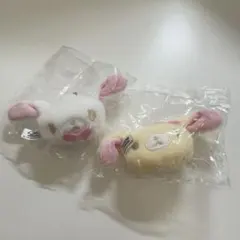 シュガーバニーズ ぬいぐるみチャーム はなうさ しろうさ