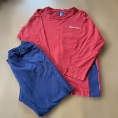 Champion パジャマ 上下セット レッド ネイビーのサムネイル