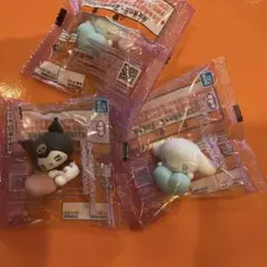 新品未開封サンリオキャラクターズミニフィギュアコレクションエモきゅん　３個セット