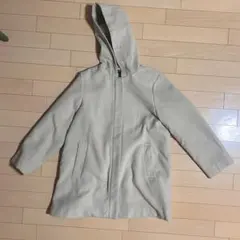 pom ponette junior ベージュ ロングコート