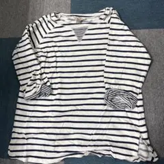 White Stag ストライプ柄 長袖Tシャツ 279