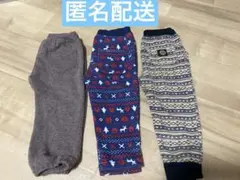 フタフタ 裏起毛　長ズボン　90 ３点セット　ブラウン　トナカイ柄　他