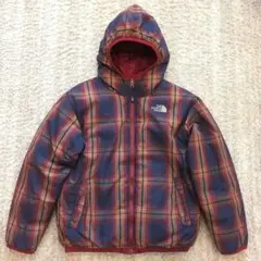 THE NORTH FACE キッズ ダウンジャケット リバーシブル チェック