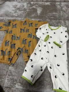 マーキーズ　メイクユアデイ　ロンパース