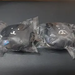 ナガノキャラクターズ ふわもち！ブラックだらけぬいぐるみくじ E賞 2点セット