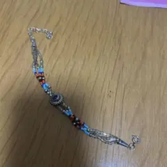 カラフルビーズブレスレット
