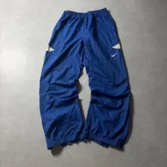 00s archive NIKE ナイロンパンツ極太 裾ドローコード テック - メルカリ