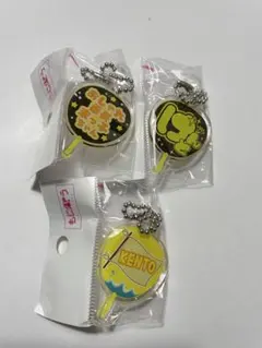 もじパラ うちわキーホルダー なにわ男子　長尾謙杜　3点セット