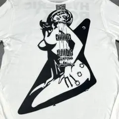 023 Y2K HYSTERIC GLAMOURギターヌード柄薄手長袖白