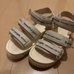 beautiful people Shaka ホワイトサンダルのサムネイル