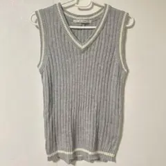 未使用✨ RAYCASSIN レイカズン ニットベスト グレー フリーサイズ