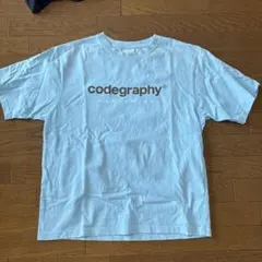codegraphy Tシャツ ライトブルー 短丈のサムネイル