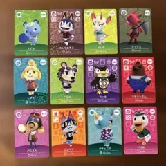 あつ森 amiiboカード 12枚セット　スピカ　よしの　しずえ　など