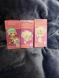 ワンピース ワールドコレクタブルフィギュア ジュエリー・ボニーヒストリー　3種