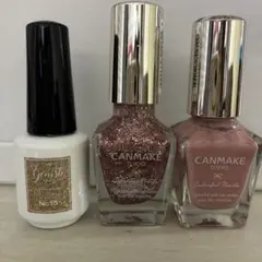 CANMAKE ピンクグリッター & ピンク