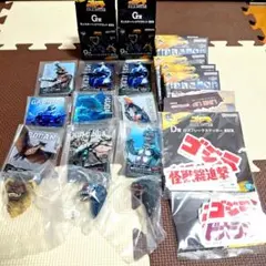 【新品】一番くじ　ゴジラ　アクスタ 　ヘッドマグネット　ステッカー　14点セット