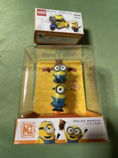 ミニオン 2点セット　ソーラーマスコット フィギュア ＆ミニオンカー