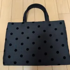 BEARDSLEY ドット柄 牛革 トートバッグ Lサイズ - メルカリ
