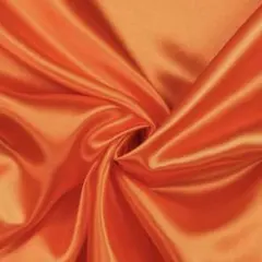 【オレンジ150cm×150cm】サテンテーブルクロス・テーブルランナー