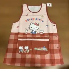 ハローキティ エプロン 新品未使用タグ付き 保育士のサムネイル