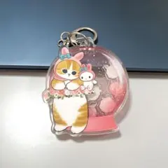 モフサンド×サンリオキャラクターズ アクリルプレートキーホルダー マイメロディ