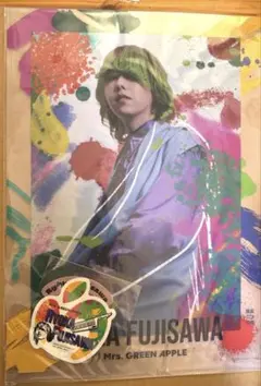 Mrs. GREEN APPLE一番くじクリアファイル ステッカーセット藤澤涼架
