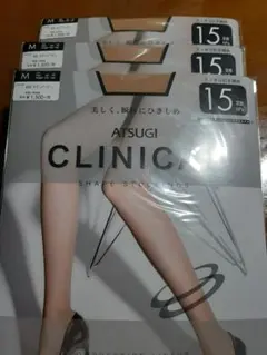③枚♡クリニカル♡着圧ストッキング足首15hpaATSUGIヌーディベージュ