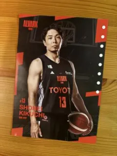 アルバルク東京 プロフィール帳 #13 菊池祥平 来場グッズ
