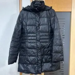 LaTorre ブラック ダウンジャケット フード付き