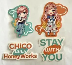 CHiCO with HoneyWorks ステッカー 4種セット