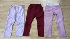 長ズボン3本セット