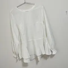 evernavy ペプラムブラウス.9