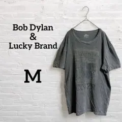 一点もの!Lucky Brand【M】グレー 半袖Tシャツ レディース