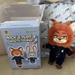 TOPTOY ズートピア ニックとジュディの成長の冒険シリーズぬいぐるみ　警察官
