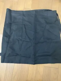 カフェエプロン　ブラック　FACE MIX