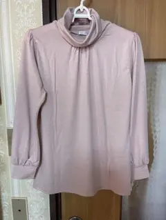 Honeys CINEMA CLUB タートルネック カットソー ピンク