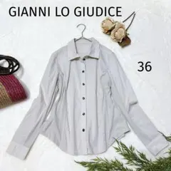 ジャンニ ロ ジュディチェ　ブラウス　36(S) 異素材　イトキン　オフィス