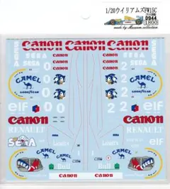 1/20ウイリアムズFW15Cデカール［D944］