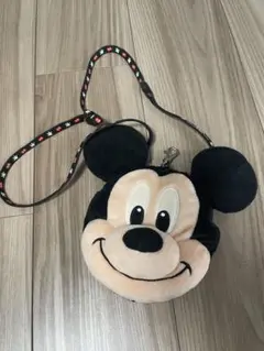 ミッキーマウス 顔型ポーチ
