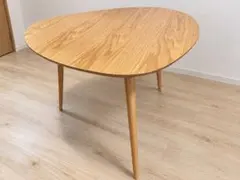 unico ALBERO ダイニングテーブルローテーブル オーバル - メルカリ