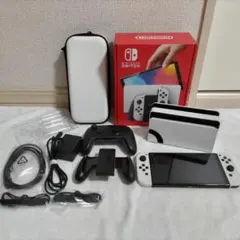 【美品】Nintendo Switch 有機EL プロコン ケース カバーセット