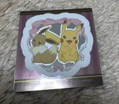 かわいい！ポケモンスナック シール 30周年 イーブイ＆ピカチュウ