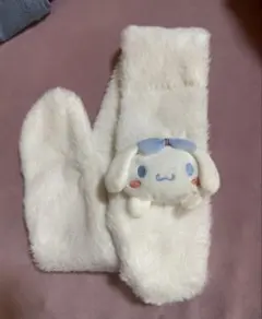 セール価格! 11月3日まで! 【美品】マフラー サンリオ シナモンロール