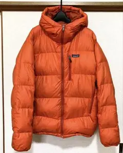 【値下げ】patagonia フィッツロイダウン　M オレンジ