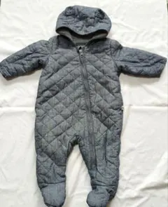 ベビーギャップ キルティングロンパース 70