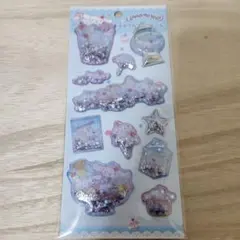 サンリオ キラキラカプセルシール シナモロール