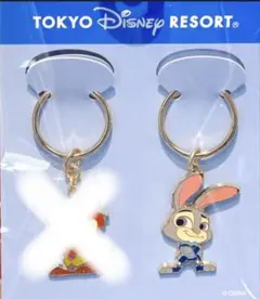 ディズニーリゾート ジュディ　ニック　ズートピア　キーチェーン