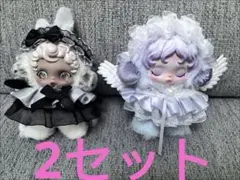 POPMARTスカルパンダインプレッショニズム シリーズ着せ替え服 2セット４点
